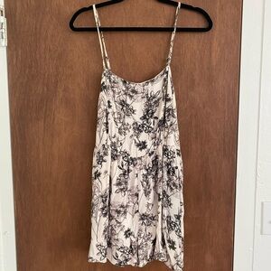 Floral Spaghetti Strap Romper